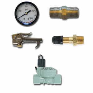 Various pneumatic and air compressor fittings